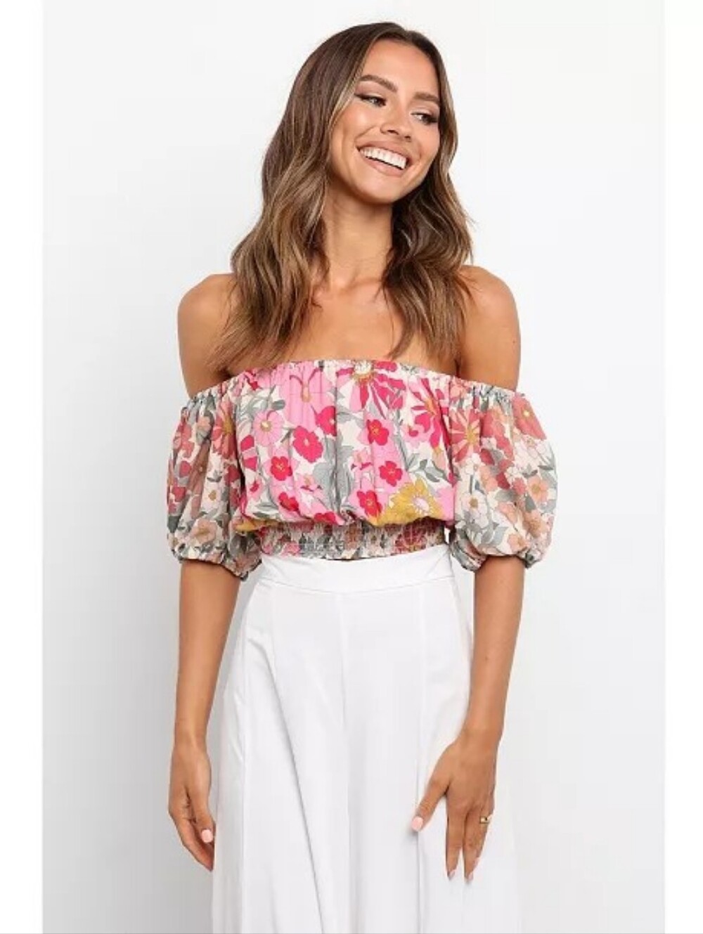 Petal & Pup Womens Hart Top Cropped Size 4 Small